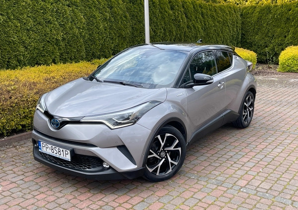 Toyota C-HR cena 68499 przebieg: 229600, rok produkcji 2016 z Piła małe 232